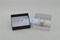 Leatherette Paper Luxury Watch Packaging / Personalized Watch Boxes For Men